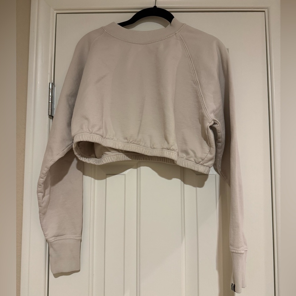 Tan Lines by Sivan Ayla Valley Sweatshirt in Bone Size Small